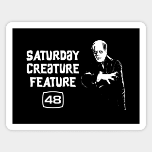 Saturday Creature Feature Sticker